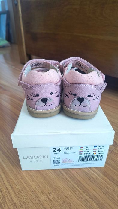 Sandale fetița din piele naturala, mărimea 24