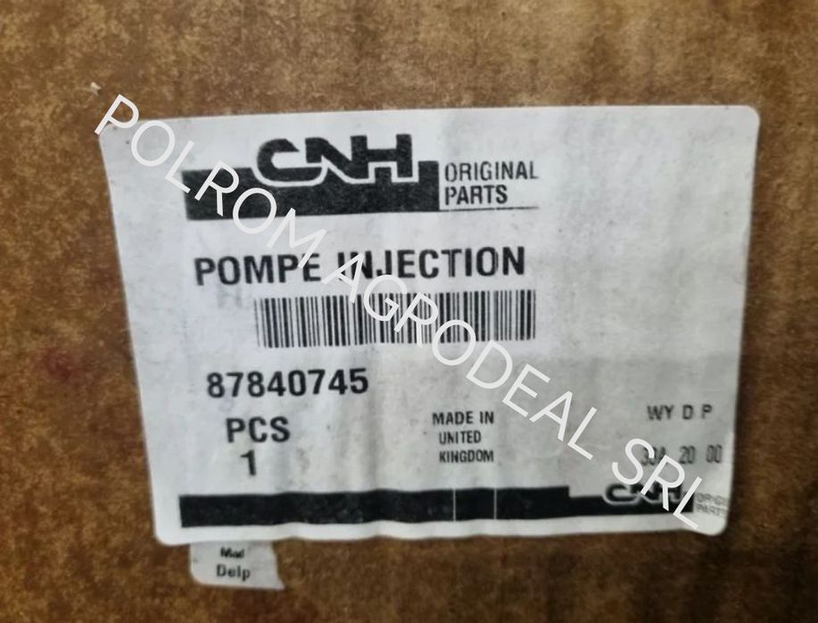Pompa injecție New Holland Perkins