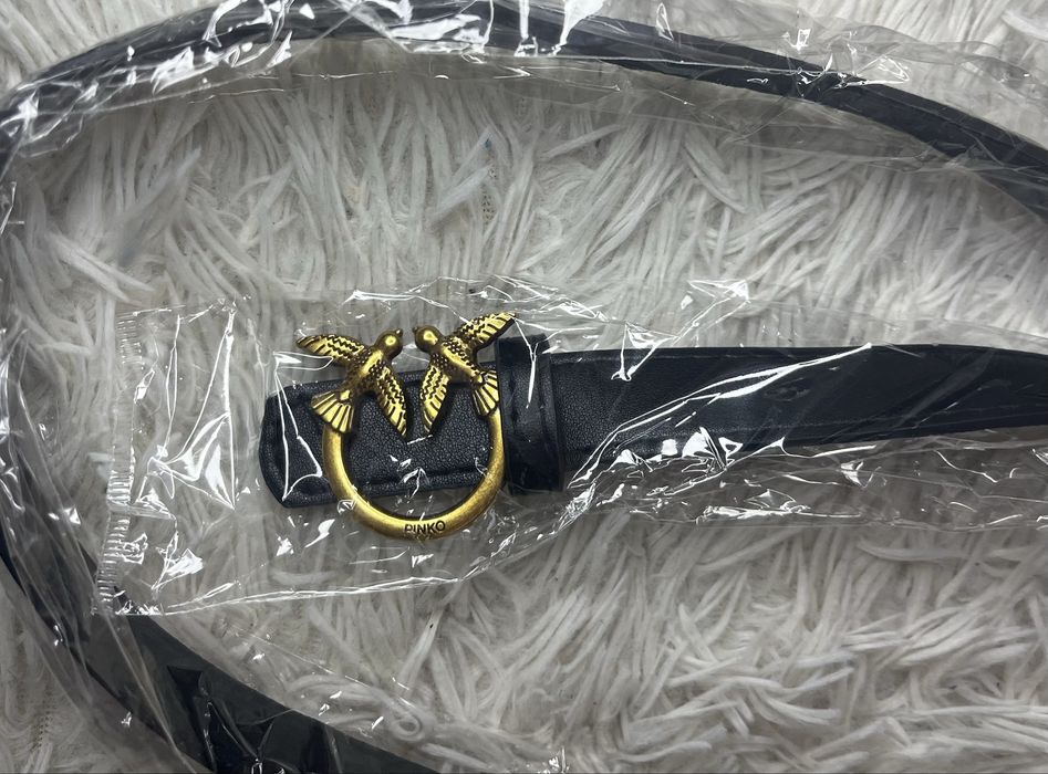 Колан Pinko черен и бял нови