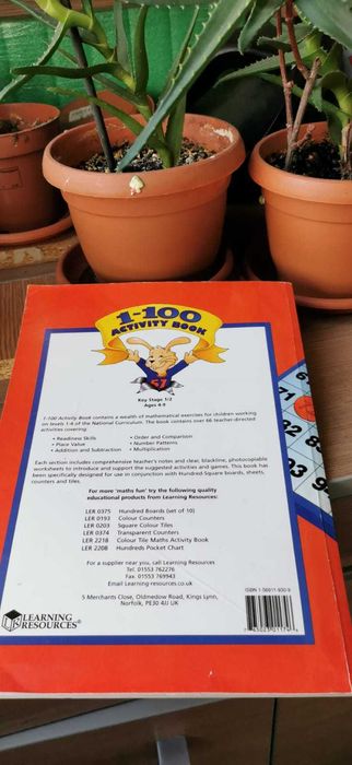 1-100 Activity Book. Flashcards"Flip Flash Math- adunare. WIPE-OFF