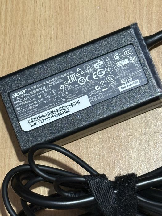 Блок питания Acer 65W оригинал