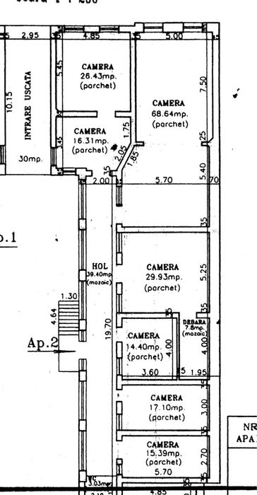 Inchiriez spatii comerciale ultracentrale de diferite suprafete