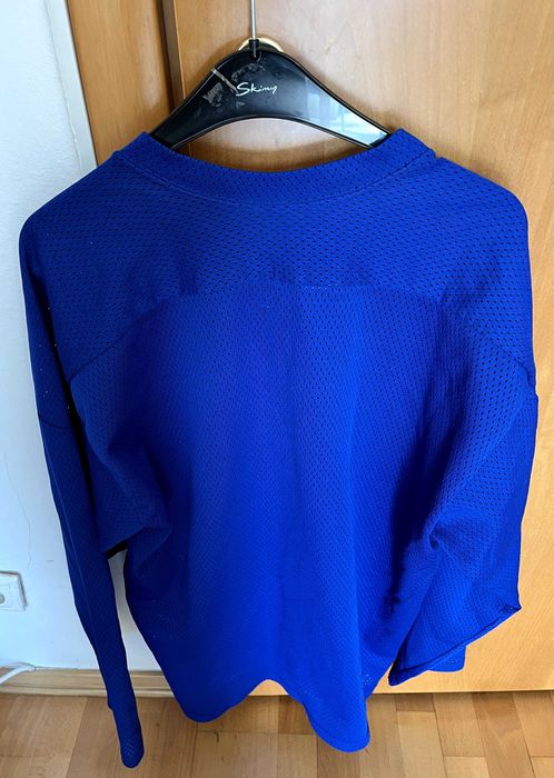 Tricou Antrenament Hochei Senior Mărimea XL – Albastru, Blank