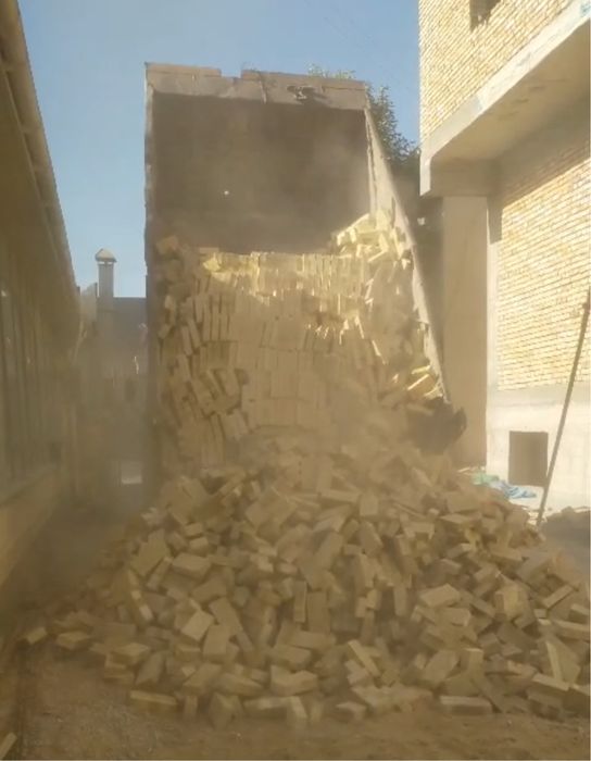 Қыш , күйген кірпіш