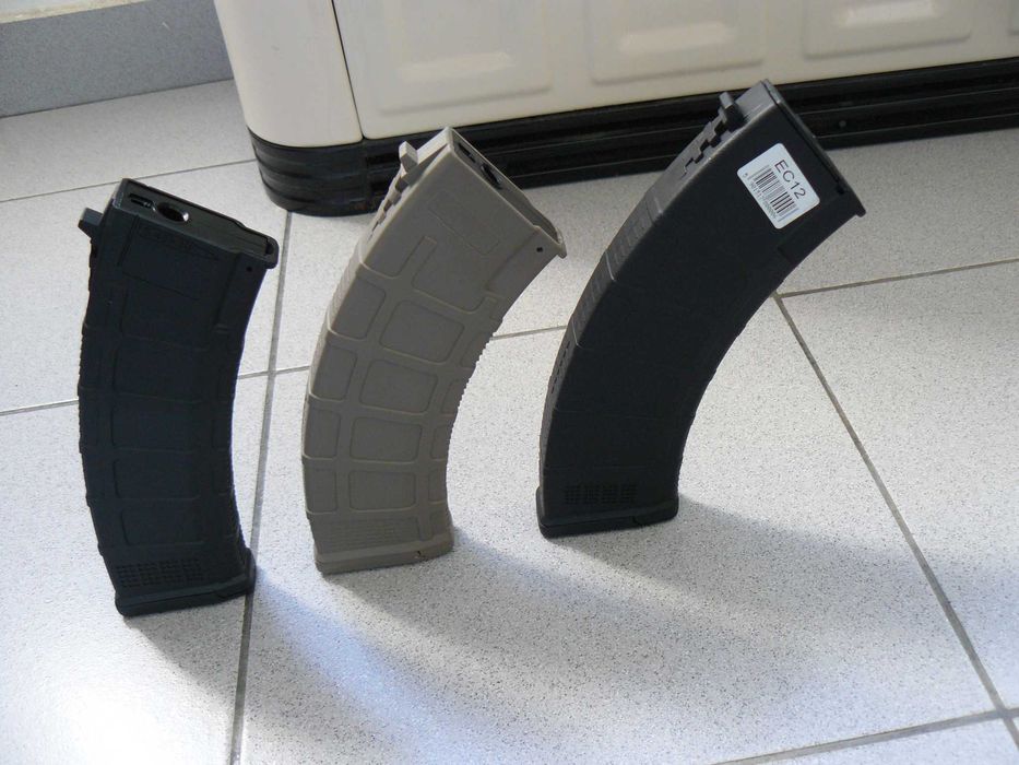 Incarcatoare Polimer Pusca Asalt Airsoft AK 47/74 Noi SNOW WOLF 3 Bucati