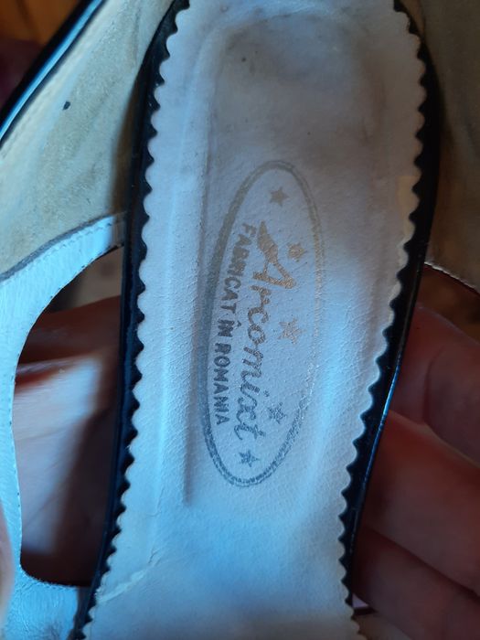 Pantofi full piele naturala