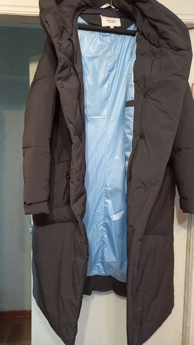 Пуховик, с капюшоном, новый