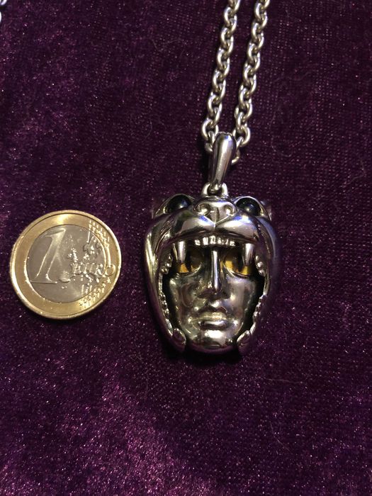 Колие медальон Дионисий Леопард