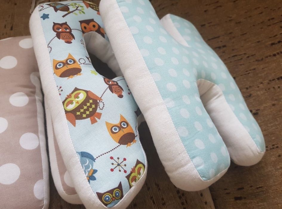 Продам буквы подушки на кроватку