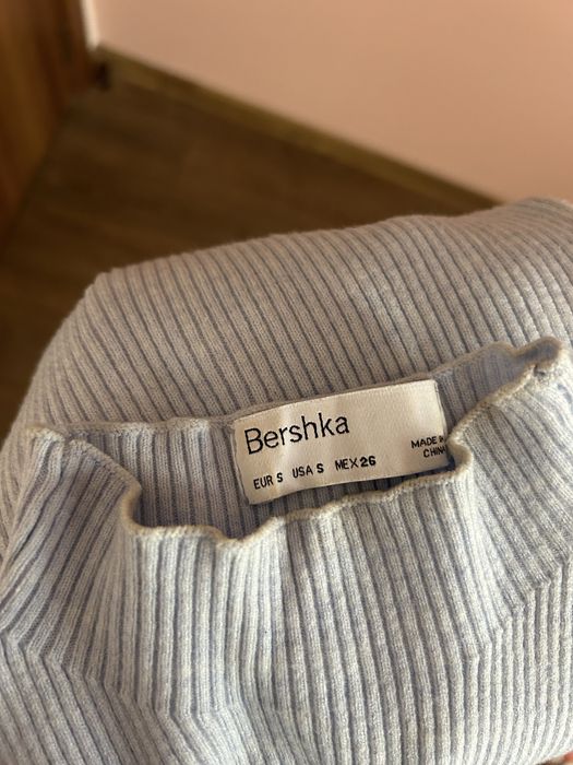 Рокля  Bershka в бебешко синьо