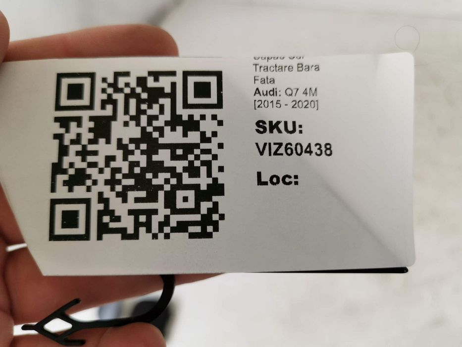 Ауди Q7 / Audi Q7 [ - ] Оригинален капак за теглич на предна броня