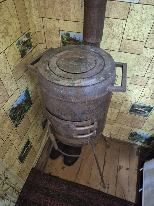 Печь металлическая