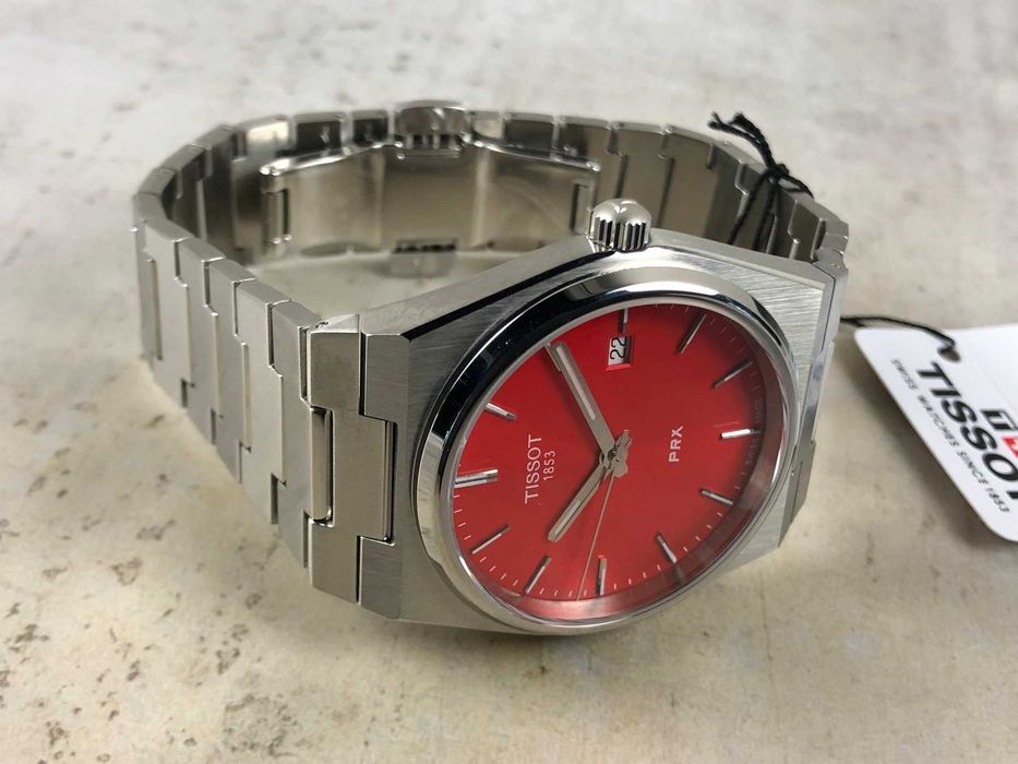 Ceas Tissot PRX ROSU 40mm T137 . 410 . 11 . 421 . 00