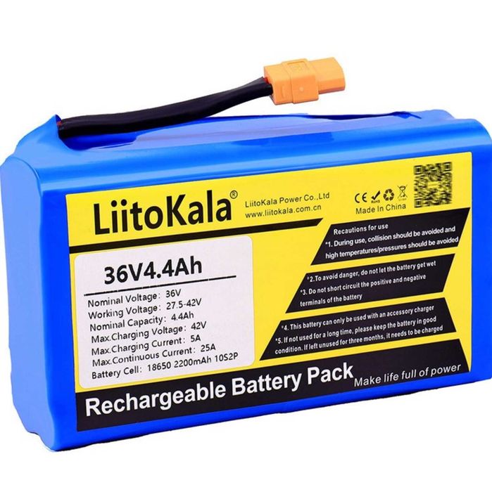 Liitokala 36v 4400 mAh