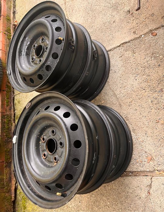 Jante Toyota 5x114.3 + Anvelope de iarna M+S 215/70/R16