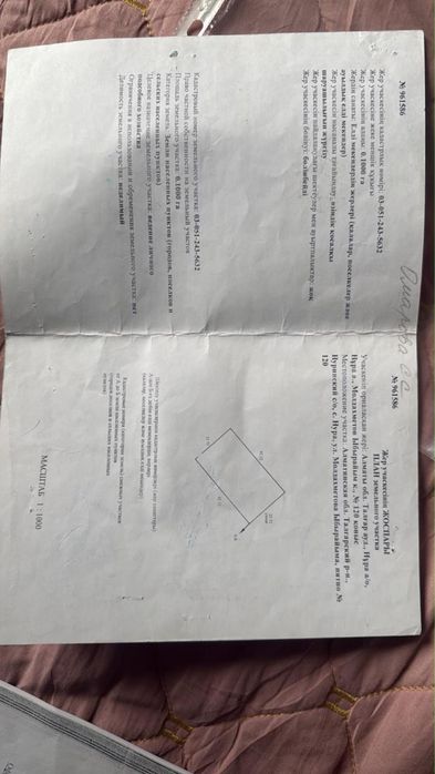 Продам участок нура 10 соток.