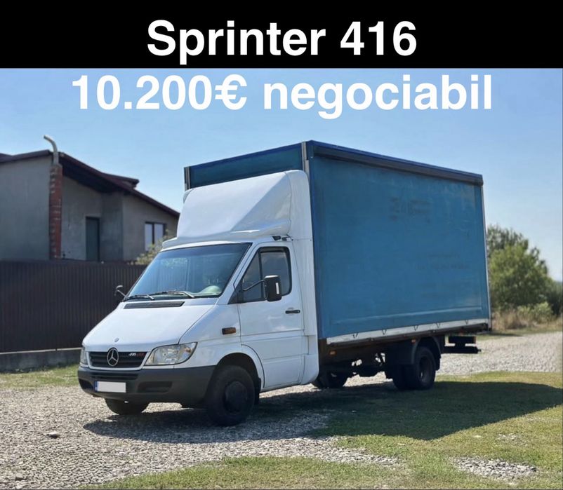 Mercedes Sprinter 416 - Motor 2.7 - Prelata - Impecabil
