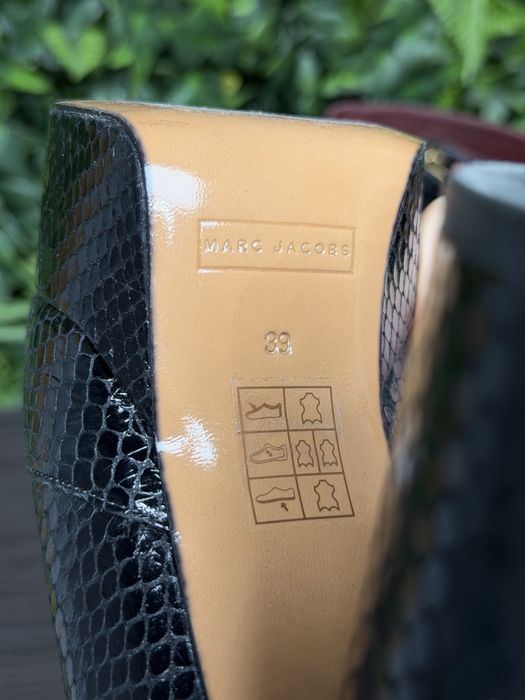 Marc Jacobs Amber – дамски кожени боти на платформа, номер 39