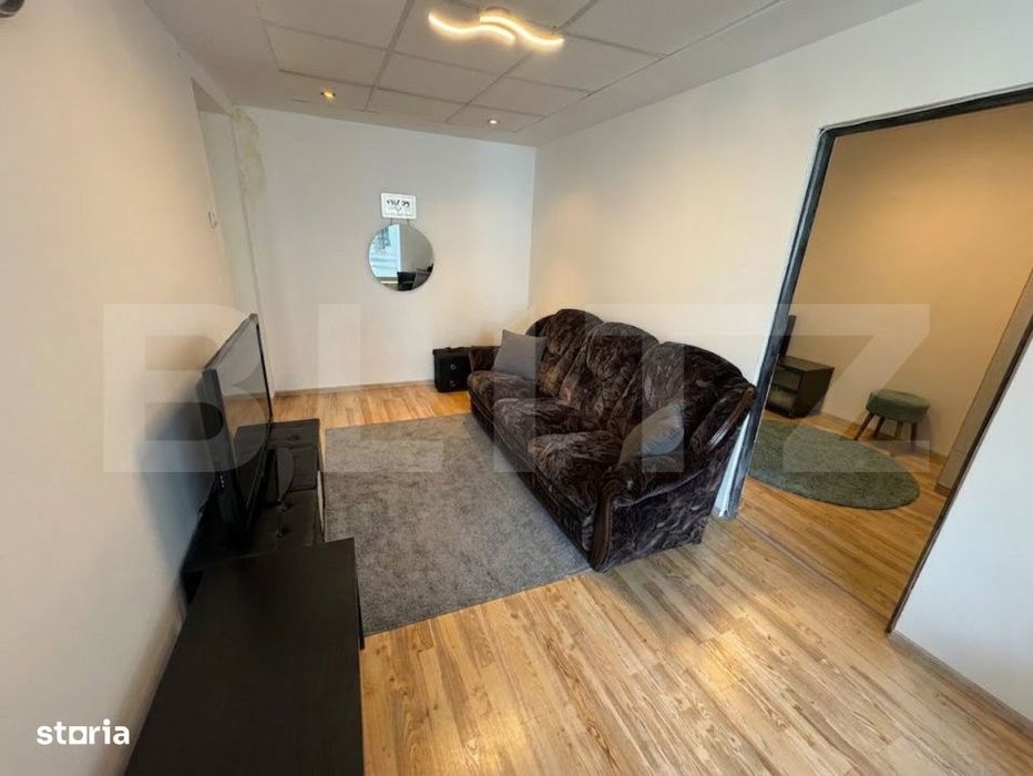 Apartament 2 camere renovat | Etaj 1 | Ceangai 48mp. | Centrala propri