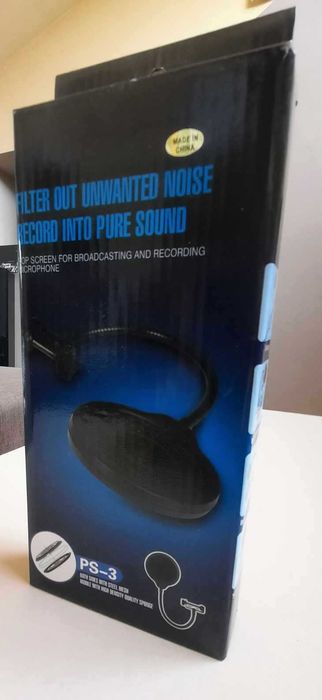 Filtru profesional pentru microfon inregistrari audio