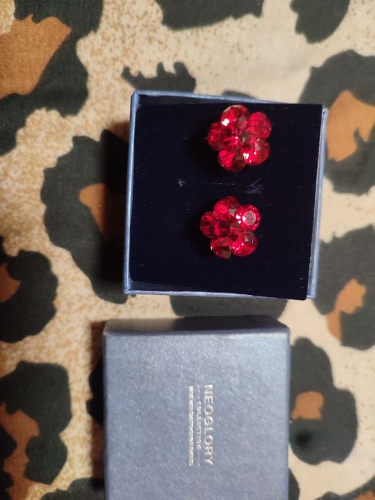 Cercei cu cristale Swarovski