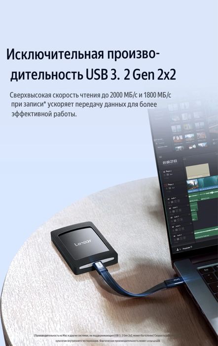 Внешний SSD Lexar SL500 Magnetic Set 1-2 Tb / Verbatim /Доставка 24/7