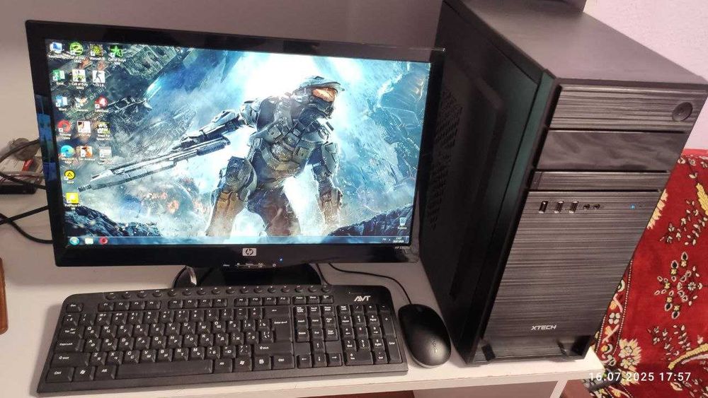 Срочно продам компьютер в полный комплекте идеальном состоянии игровой