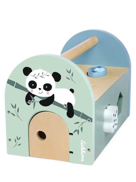 Дървен сортер с формички - Eichhorn