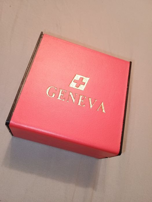 Ceas set Geneva dama și bărbați