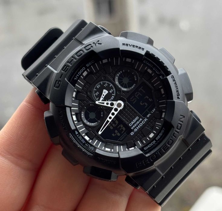 Ceas G-Shock Negru complet, sport, barbatesc