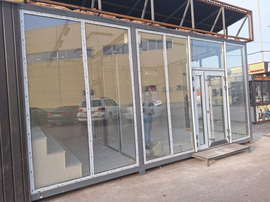 Алюминиевые Витраж