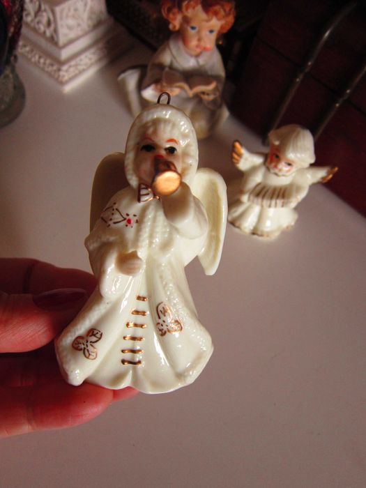 cadou rar Inger clopotel cu trompeta si acordeon Germania'70