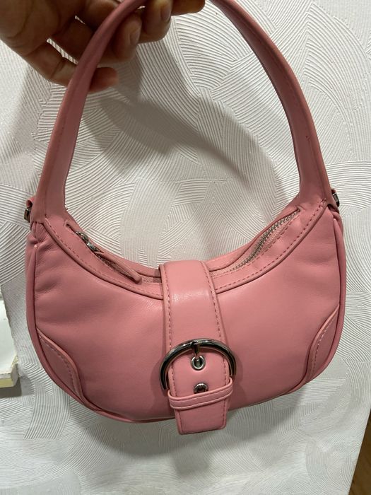 Сумка Mango нежно розового цвета