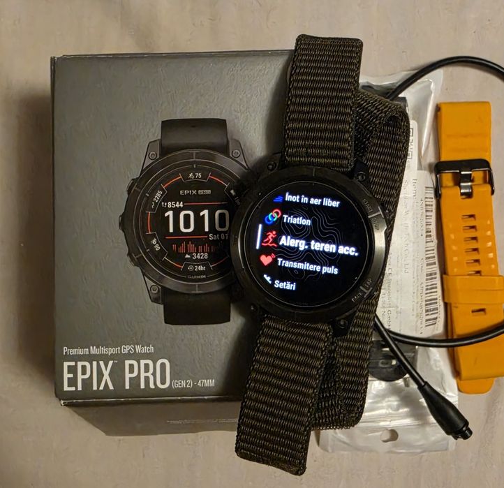 Garmin Epix Pro gen2 47mm fullbox cu garantie