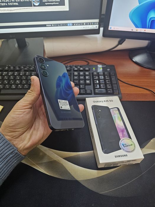 Samsung A35 5G 8/128gb[2025] ideal xolati yangiday kam iwlatilgan