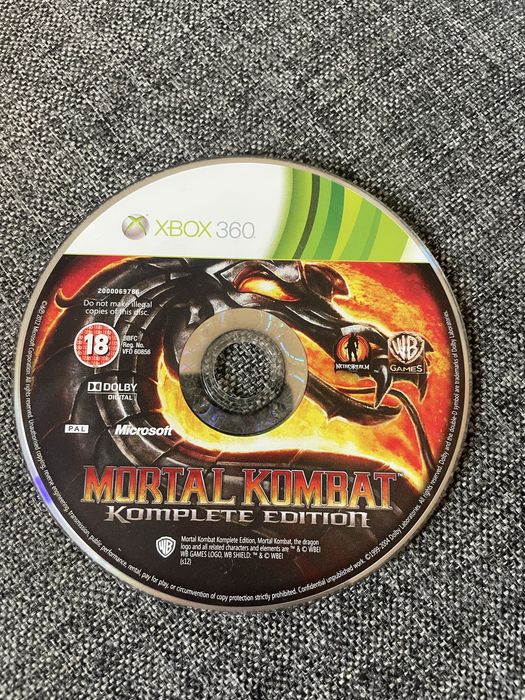 Mortal kombat komplete edition xbox 360