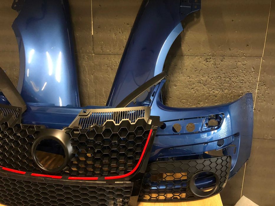 Bara & Aripa Fata Dreapta + Stanga VW Golf 5/V GTi 04-08 LA5K Albastru