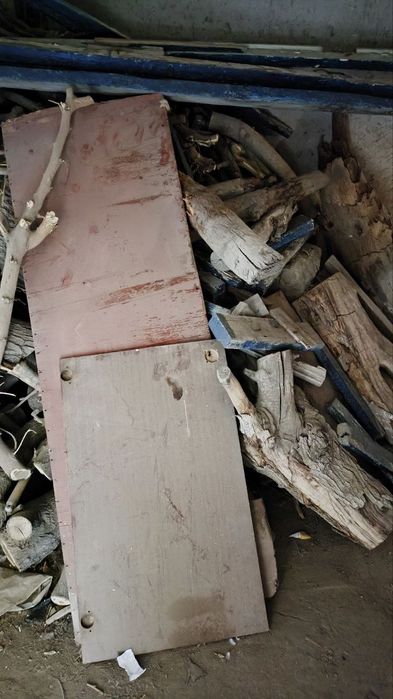 Дрова на зиму , крупные стволы