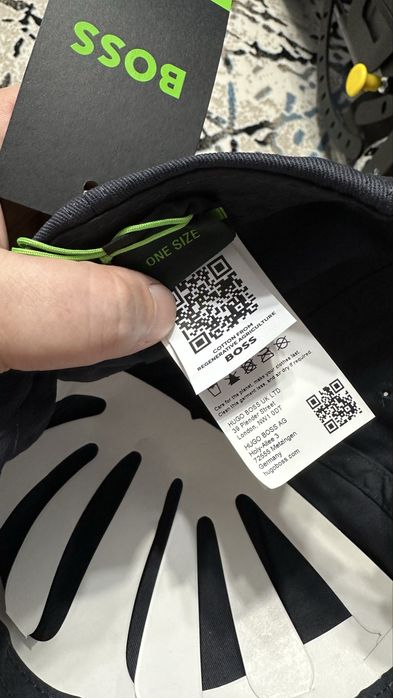 Кепка BOSS bold logo twill.