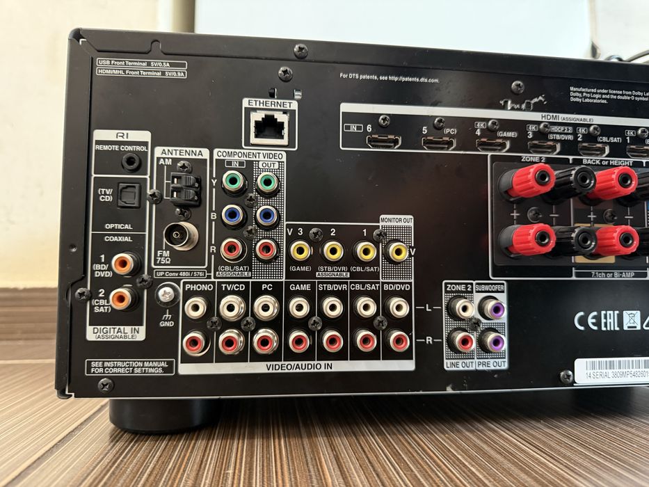 Onkyo TX-NR636 Bluetooth Wi-Fi