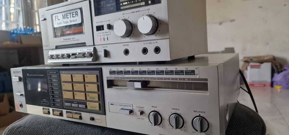 Technics  m - 07  Sony str vx 20s