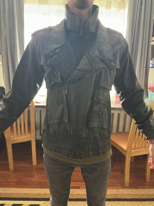 Куртка кожаная  натуральная