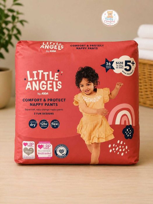 Памперси Litlle Angels, Mamia, Pampers, Dunnes внос от Англия