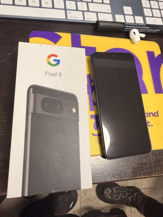 Telefon mobil google pixel 8 128gb impecabil fara probleme cu garantie
