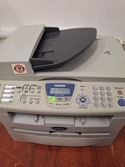 Multifuncțional Laser Brother MFC-7420, Doar 5500 pagini, Cilindru si cartus nou.