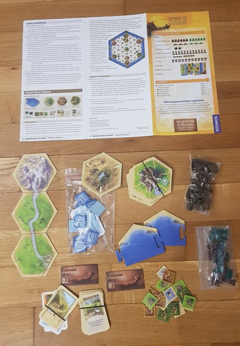 Catan - extensia Negustori si Barbari, 5-6 persoane