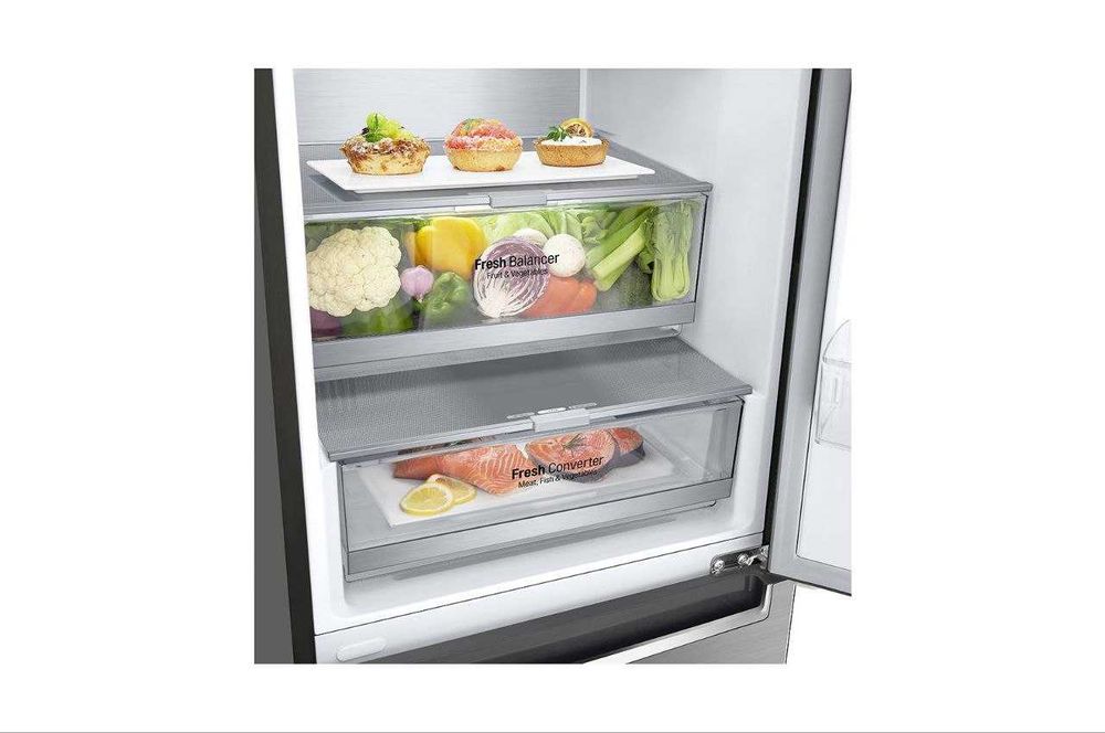 Новый холодильник LG GC-F459SMUM Platinum Silver 3, запечатанный