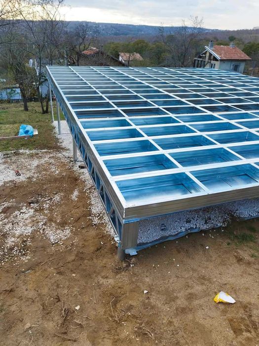 Метални основи за сглобяема къща