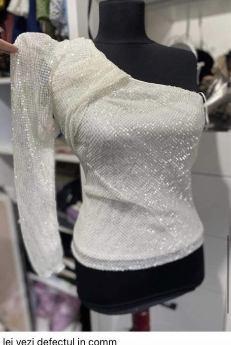 Bluza elegantă paiete Zara