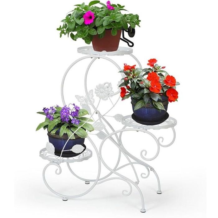 Поставка за растения (бяла) MC0134WH-N